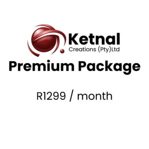 Premium Package R1299 Every Month
